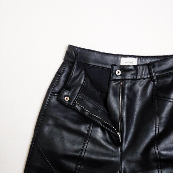 Wilfred Black Straight Leg Pants - Picture 9 of 16